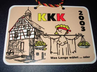  KKK - Fasnachtsorden - Kampagne - 2003
