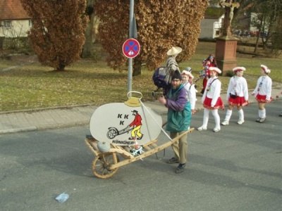  KKK - Bilder vom Fasnachtsumzug in Schweinberg - Kampagne - 2006