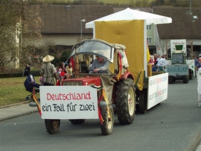  KKK - Bilder vom Fasnachtsumzug in Schweinberg - Kampagne - 2006