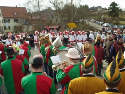  KKK - Bilder vom Fasnachtsumzug in Schweinberg - Kampagne - 2006