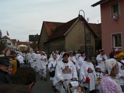  KKK - Bilder vom Fasnachtsumzug in Schweinberg - Kampagne - 2006