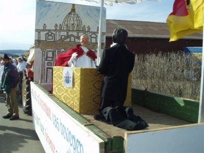  KKK - Bilder vom Fasnachtsumzug in Schweinberg - Kampagne - 2006