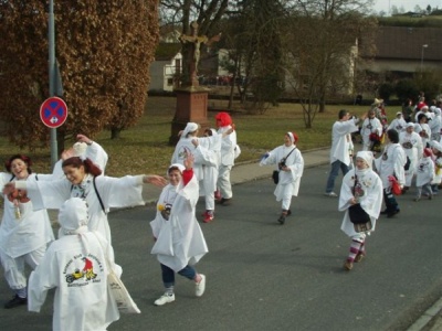  KKK - Bilder vom Fasnachtsumzug in Schweinberg - Kampagne - 2006