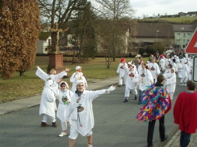  KKK - Bilder vom Fasnachtsumzug in Schweinberg - Kampagne - 2006