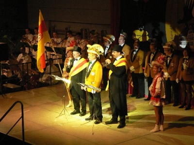 Beim Königheimer Lied KKK - Prunksitzung 2007 - 