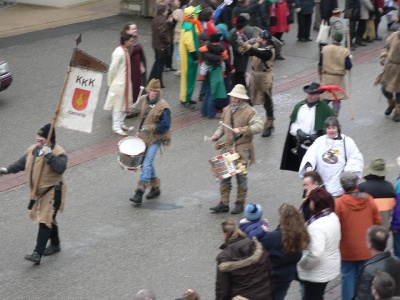  KKK - Bilder vom Fastnachtsumzug in Königheim  - Kampagne - 2009