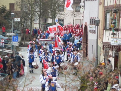  KKK - Bilder vom Fastnachtsumzug in Königheim  - Kampagne - 2009