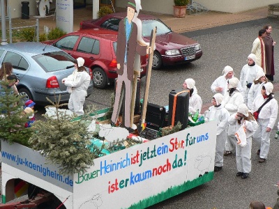  KKK - Bilder vom Fastnachtsumzug in Königheim  - Kampagne - 2009