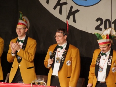 Dirk Häfner wurde zum Indianer KKK - Prunksitzung 2010 - Kampagne - 2010