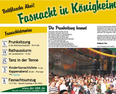 Die Sonderseite kann rechts als PDF-Datei heruntergeladen werden. KKK - Sonder-Veröffentlichung - Kampagne - 2011