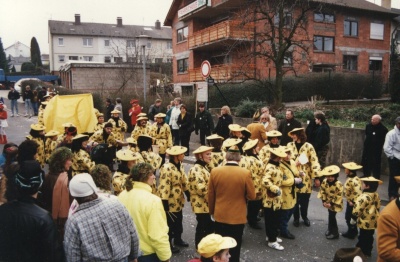 1989 - Narrentreffen in Lauda (als Chinesen) KKK - 44 Jahre - ein Rückblick in Bildern - Der Verein - Geschichte