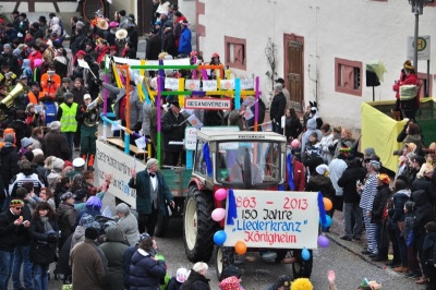  KKK - Großer Gaudiwurm zum närrischen Jubiläum - Kampagne - 2013