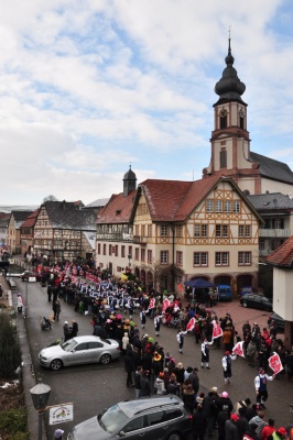  KKK - Großer Gaudiwurm zum närrischen Jubiläum - Kampagne - 2013