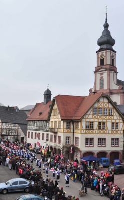  KKK - Bilder vom großen Fastnachtsumzug in Königheim - Kampagne - 2015