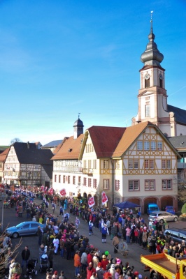  KKK - Ein wunderbarer Umzug - Gaudiwurm 2016 in Königheim - Kampagne - 2016