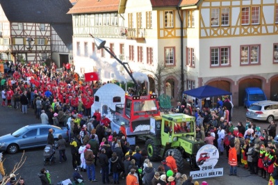  KKK - Ein wunderbarer Umzug - Gaudiwurm 2016 in Königheim - Kampagne - 2016