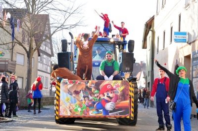  KKK - Ein wunderbarer Umzug - Gaudiwurm 2016 in Königheim - Kampagne - 2016