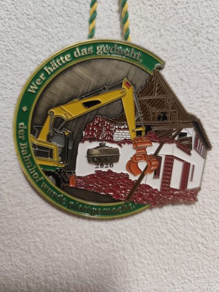 2020 - Der alte Bahnhof wird abgerissen