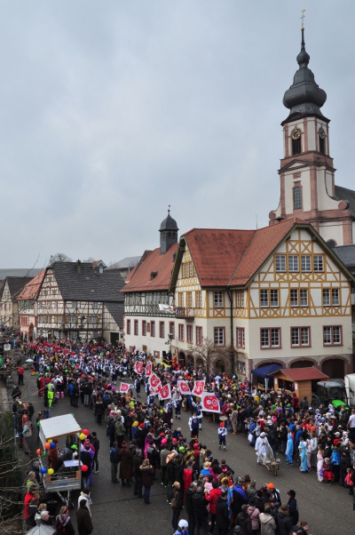  KKK - Königheimer Narren feierten mit tausenden Zuschauern den traditionellen Umzug - Kampagne - 2019