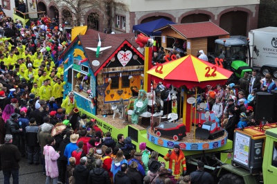  KKK - Königheimer Narren feierten mit tausenden Zuschauern den traditionellen Umzug - Kampagne - 2019