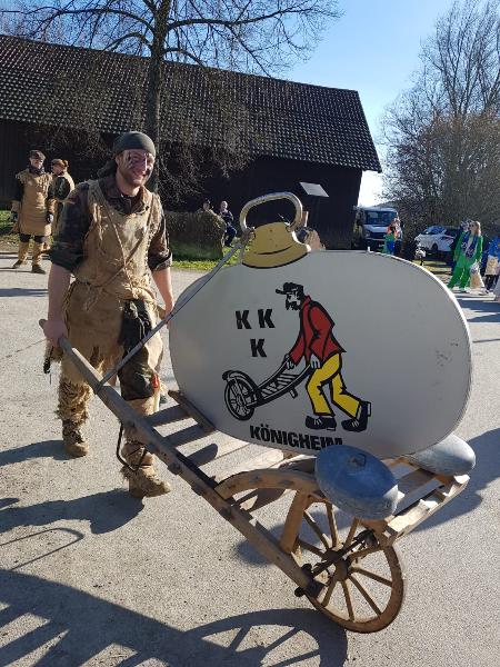  KKK - Umzug bei den Hochhäuser Groasmückle - Kampagne - 2023