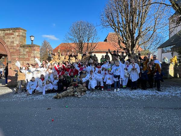  KKK - Umzug bei den Hochhäuser Groasmückle - Kampagne - 2023