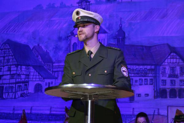 Sheriff von Kenche - Patrick Köhler KKK - Prunksitzung 2024 - Karneval Klub lieferte kurzweilige Narren-Show ab - Kampagne - 2024