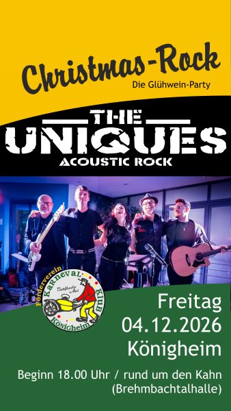 Christmas-Rock – Die Glühwein-Party geht in die vierte Runde!