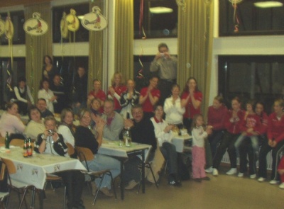 Ein Teil des Publikums bei der Premiere des neuen Tanzmariechen KKK - Fastnachtseröffnung - Kampagne - 2008