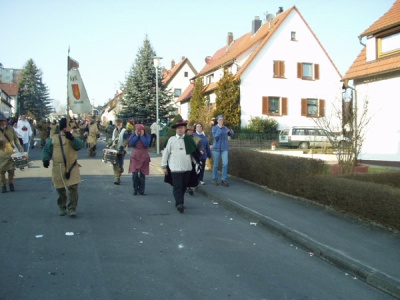  KKK - Narrenringumzug in Hardheim - Kampagne - 2003