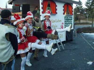  KKK - Rosenmontagsumzug in Höpfingen - Kampagne - 2005