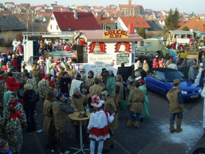  KKK - Rosenmontagsumzug in Höpfingen - Kampagne - 2005