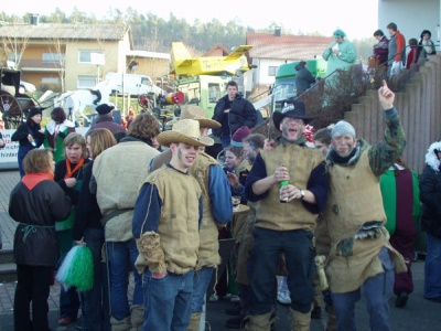  KKK - Rosenmontagsumzug in Höpfingen - Kampagne - 2005