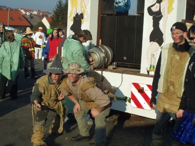  KKK - Rosenmontagsumzug in Höpfingen - Kampagne - 2005