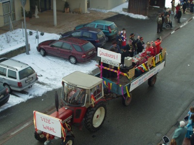  KKK - Fasnachtsumzug in Königheim - Kampagne - 2005